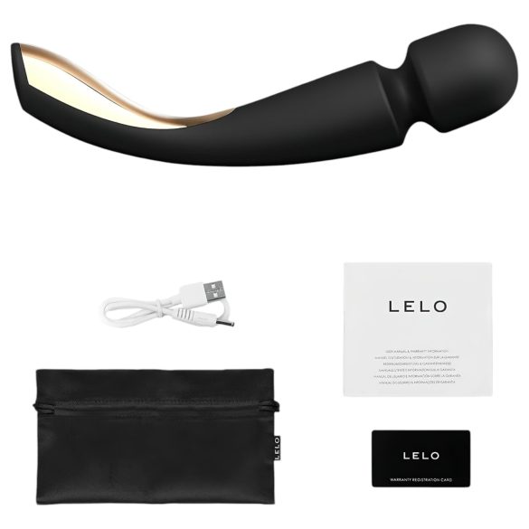 LELO Smart Wand 2 - Large - Rechargeable Massager (Black)