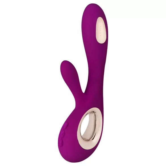 LELO Soraya Wave - Rechargeable, Vibrating Massager with Stimulating Arm (Purple)