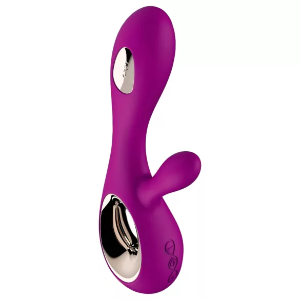 LELO Soraya Wave - Rechargeable, Vibrating Massager with Stimulating Arm (Purple)