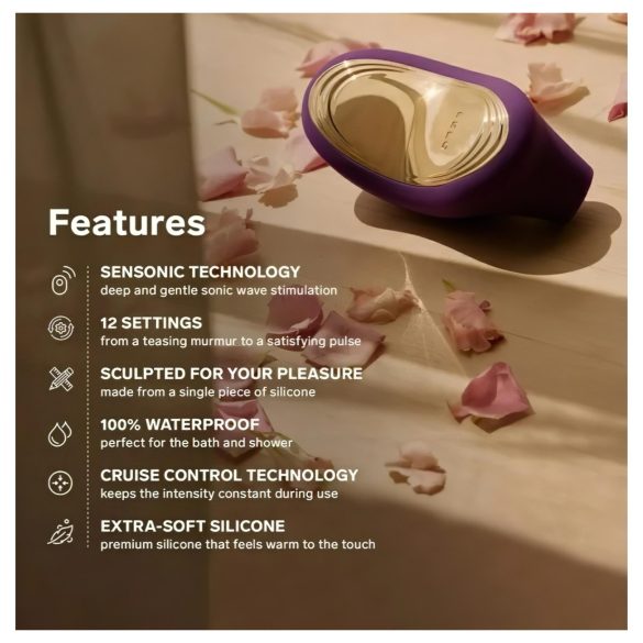 LELO Sona 2 Cruise - Sonic Wave Clitoral Stimulator (Black)