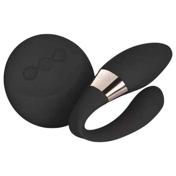 LELO Tiani Duo - Silicone Couple's Vibrator (Black)