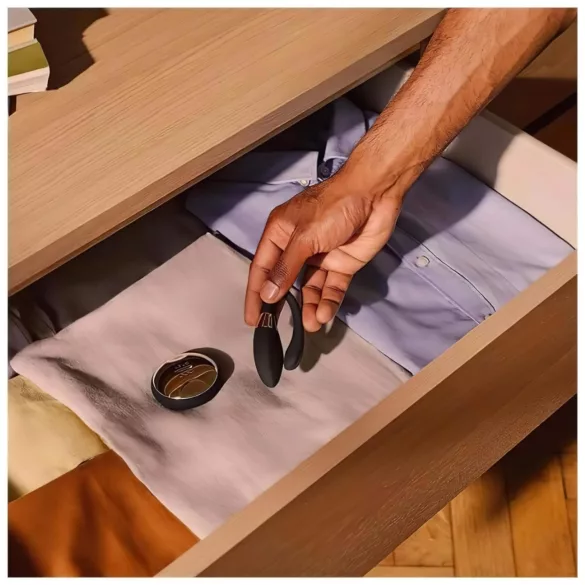 LELO Tiani Duo - Silicone Couple's Vibrator (Black)