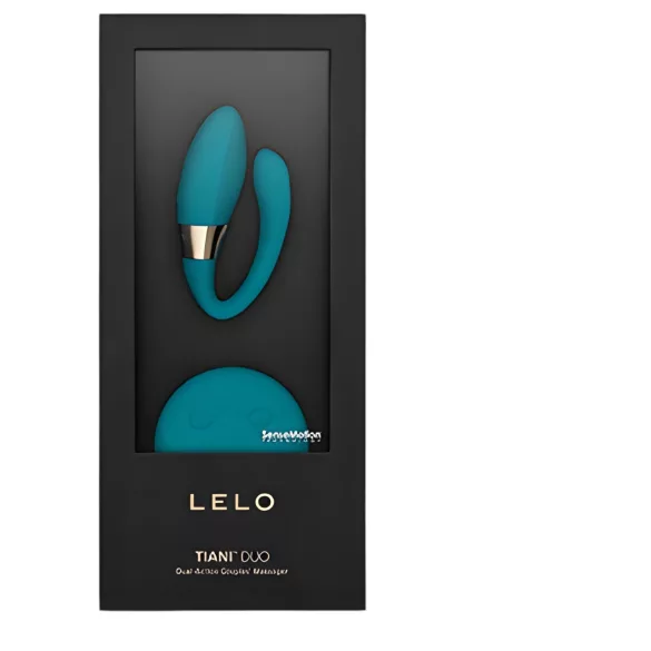LELO Tiani Duo - Silicone Couples Vibrator (Blue)