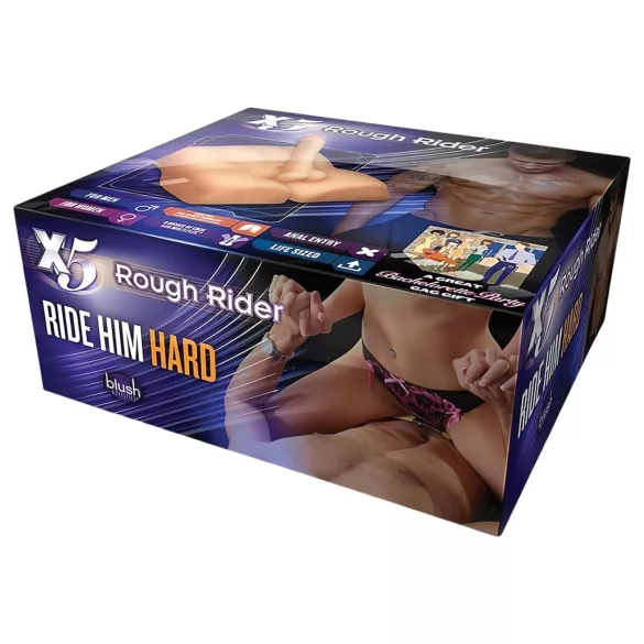 Blush X5 Rough Rider - Male Torso (Natural)
