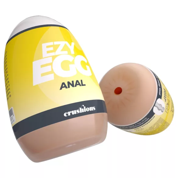 Crushious Ezy Egg Anal - masturbator egg (flesh‑coloured)