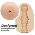 Crushious Ezy Egg Anal - masturbator egg (flesh‑coloured)