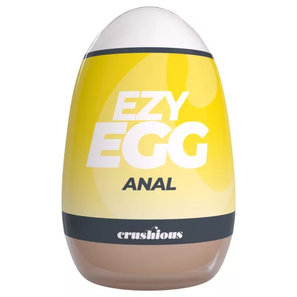 Crushious Ezy Egg Anal - masturbator egg (flesh‑coloured)