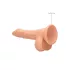 RealRock Lifelike Dildo 7" with Balls (Natural Skin Tone)