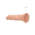 RealRock 10" Lifelike Dildo (25cm) - Natural