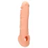 RealRock Penis Sleeve 8-inch - Natural