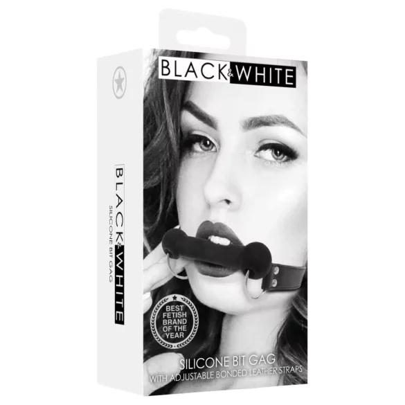 Ouch! - Bone-Shaped Gag (Black)