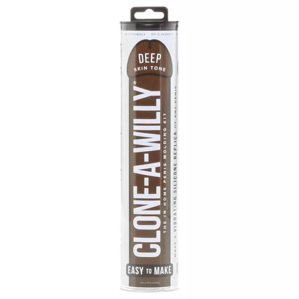 Clone-a-Willy - Vibrating Penis Replica Kit (Brown)