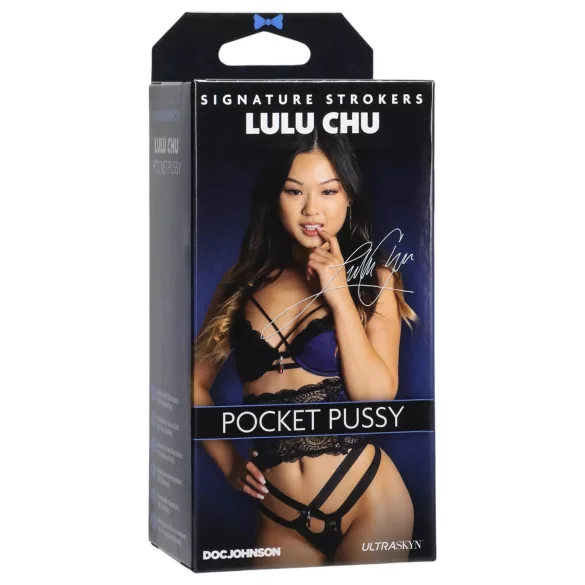 Doc Johnson Lulu Chu - realistic Ultraskyn vagina masturbator (flesh‑coloured)