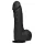 Doc Johnson The Perfect Cock - realistic dildo (black) - 19 cm