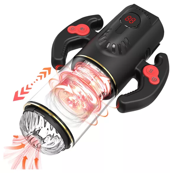 AlvUp - Turbo Rotating Stroker (Black)