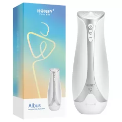   Honey Play Box Albus - Pulsating, Tightening, Vibrating Masturbator (White)