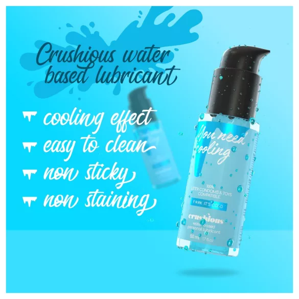 Crushious - cooling water-based lubricant (50 ml)