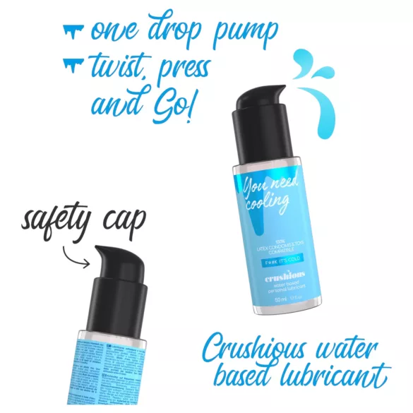 Crushious - cooling water-based lubricant (50 ml)