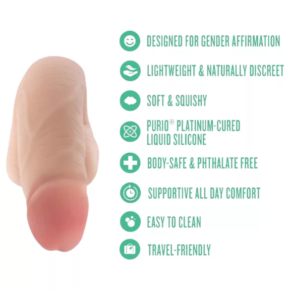 Blush UrSelf Affirm - realistic dildo (flesh-coloured) - 13 cm