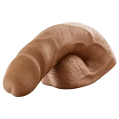 Blush UrSelf Affirm - lifelike dildo (brown) - 13 cm