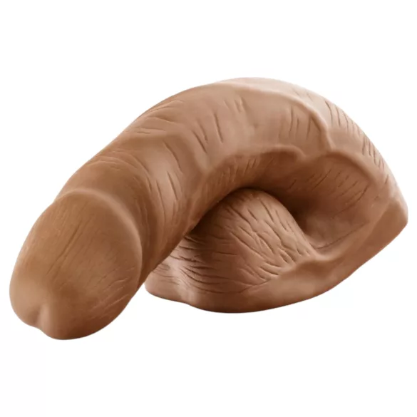 Blush UrSelf Affirm - lifelike dildo (brown) - 13 cm