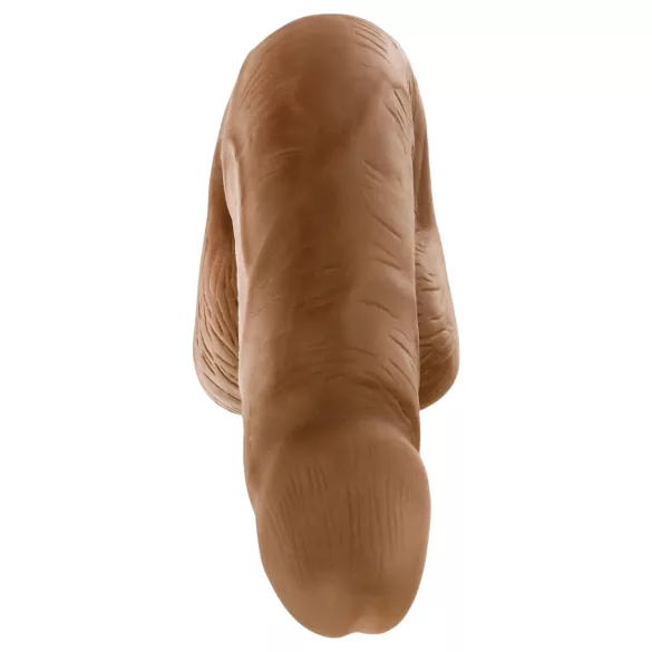 Blush UrSelf Affirm - lifelike dildo (brown) - 13 cm