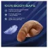Blush UrSelf Affirm - lifelike dildo (brown) - 13 cm