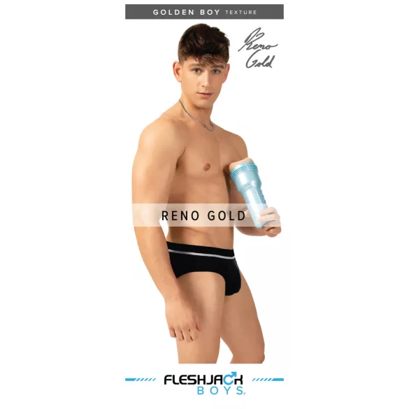 Fleshjack Reno Gold - Realistic Butt Masturbator (Natural)