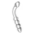 Prisms Hamsa - Double-Ended G-Spot Glass Dildo (Clear)