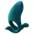 Dame Hug - Adjustable Vibrating Penis Ring (Green)