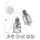Blush Temptasia - rotating‑head nipple stimulator (transparent)
