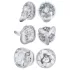 Blush Temptasia - rotating‑head nipple stimulator (transparent)