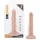 Dr. Skin 5 - lifelike dildo with suction cup (natural, 14.5 cm)