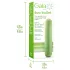 Gaia Eco M - Eco-Friendly Vibrator (Green) - Medium