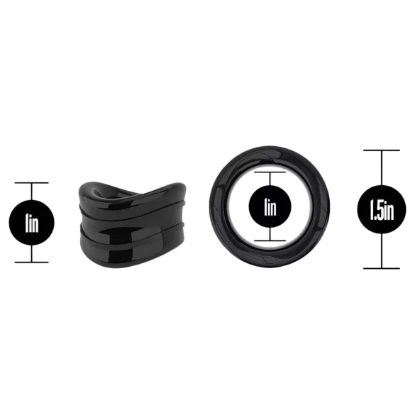 Stay Hard Beef - strong ball stretcher (black)