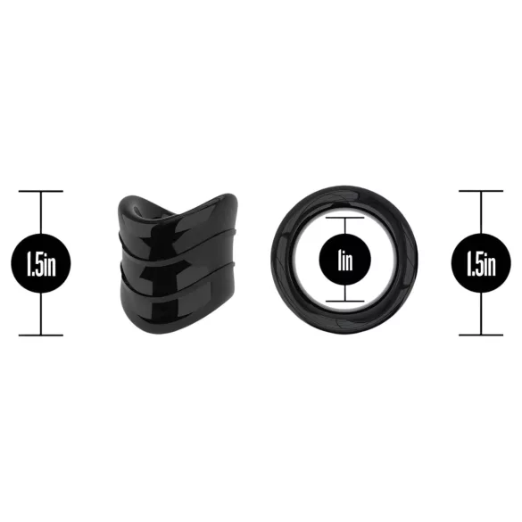 Stay Hard - King's Ring (Black)