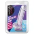 Blush Naturally Yours - crystal dildo (purple)