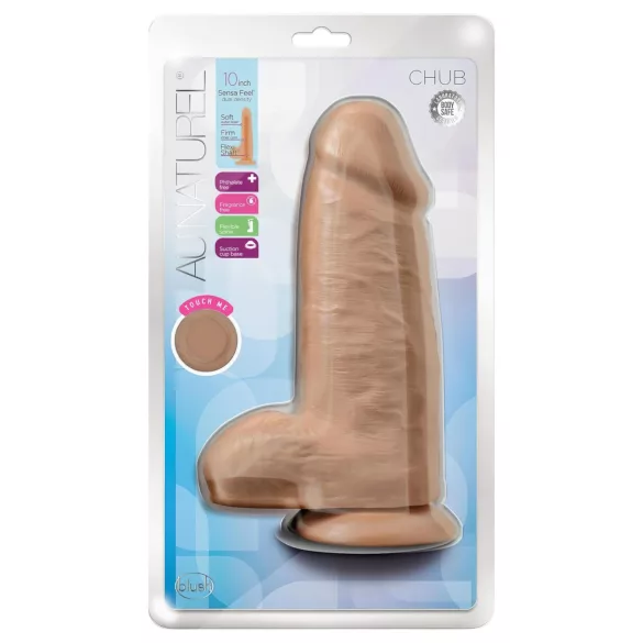 Blush Chub – Realistic Suction Cup Dildo, 18cm (Natural)