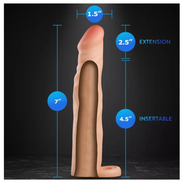 Performance Plus 2.5 - mountain-ring penis sleeve (natural)
