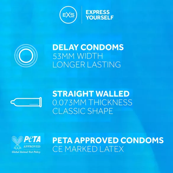 EXS Delay - Latex Condom (144 pcs)