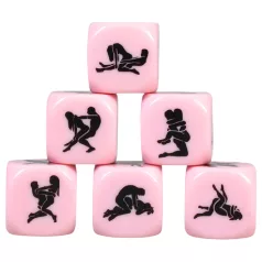 Secret Play - Kamasutra Sex Position Dice (Pink)