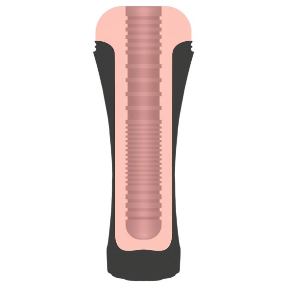 JamyJob - Realistic Pocket Pussy (Black-Natural)