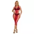 Subblime 952327 - cross-strap fishnet dress (red) - S-L