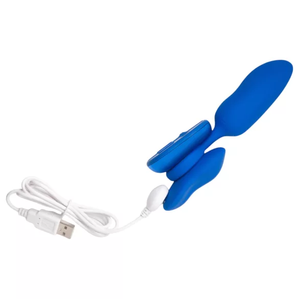 Platanomelón Mobi - rechargeable, remote-controlled vibrator set - 2-piece (blue)