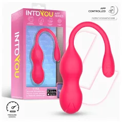   INTOYOU Kyra Pelvic - App-controlled vibrating Kegel ball (pink)