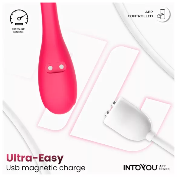 INTOYOU Kyra Pelvic - App-controlled vibrating Kegel ball (pink)