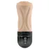 Zero Tolerance Tight Lipped - Suction Vibrating Stroker (Natural)