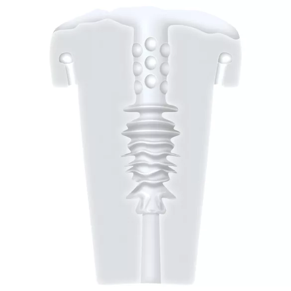 Zero Tolerance - Rechargeable Vibrating-Suction Masturbator (Clear)