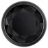 Evolved Black Gem - metal anal plug set with black gemstone (silver)