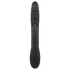 Playboy Rapid Rabbit - rechargeable rabbit vibrator (black)